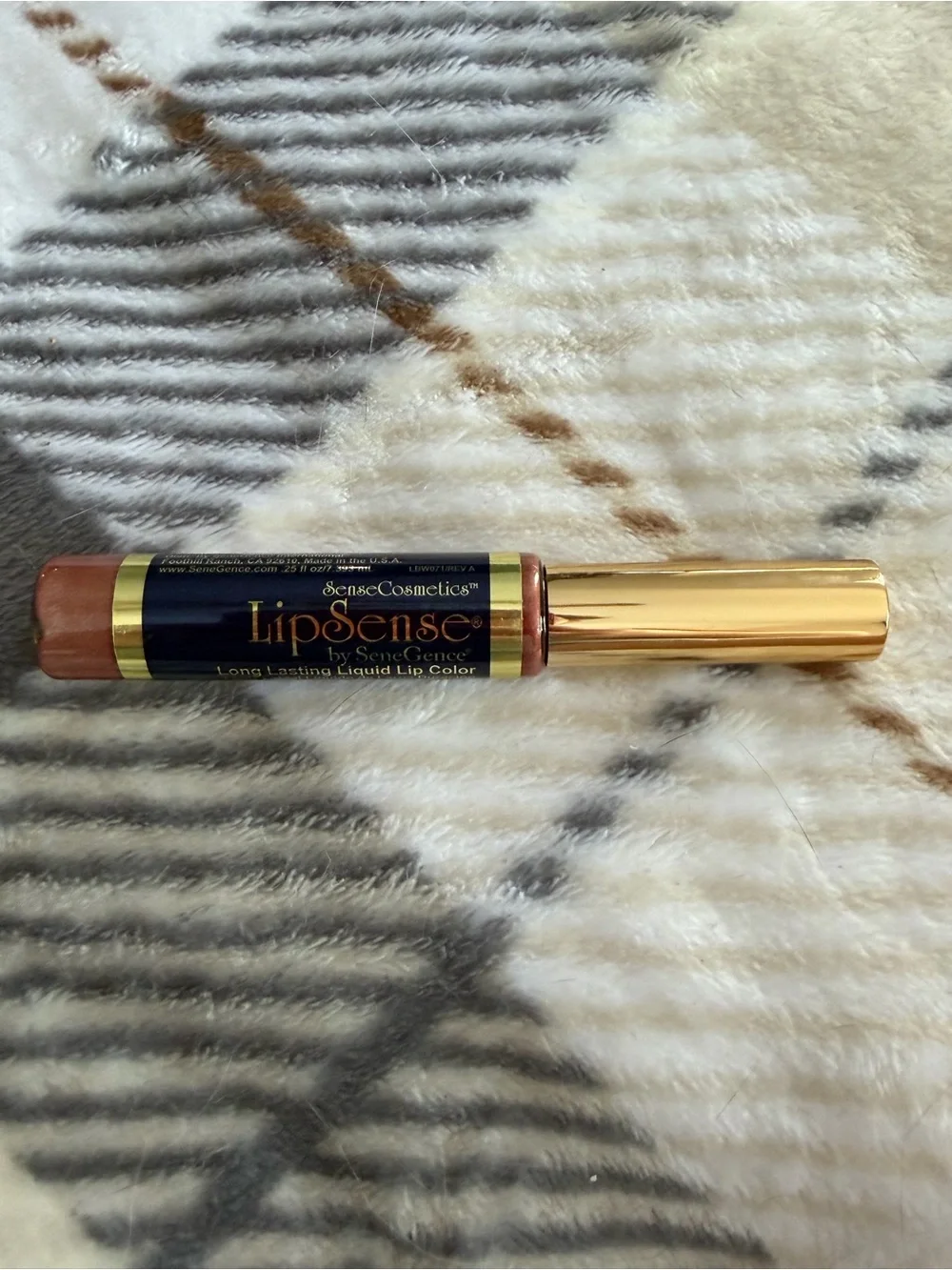 SeneGence Precious Topaz Shimmery Brown lipsense